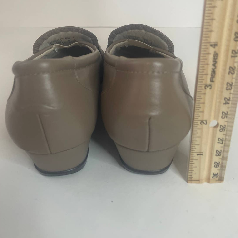 SAS Easier Leather Comfort Slip On Wedge Loafer Womens SZ 8.5 NARROW - Picture 6 of 13